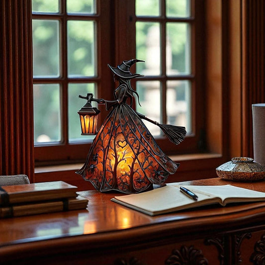 Halloween Witch Lamp for Decoration